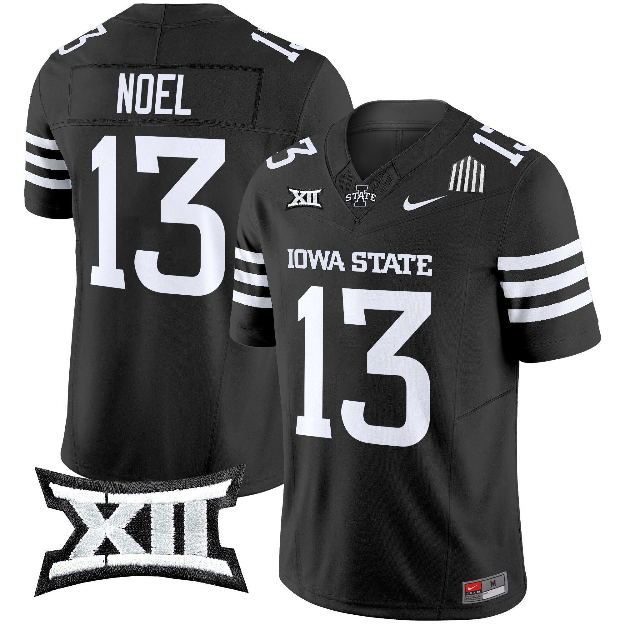 Men Iowa State Cyclones #13 Noel Black Nike 2024 Vapor Limited NCAA Jersey style 1